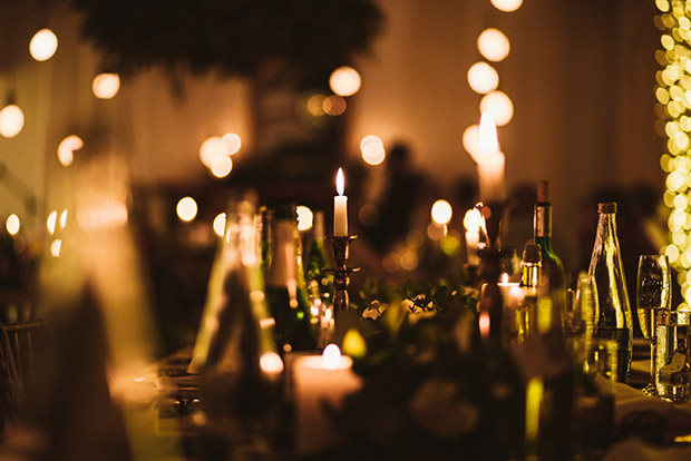 Wedding Decor Candles Fairylights