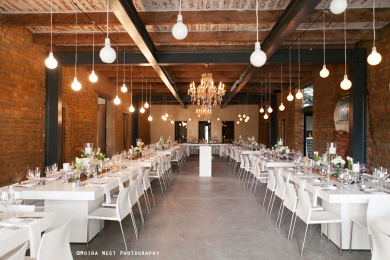 401 Rozendal wedding venue reception set up 