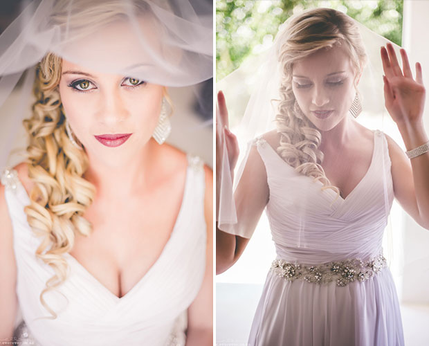 Bridal Potrait by Ever Ever Photography at Zorgvliet Wines