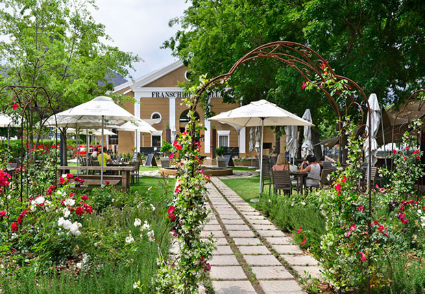 Franschhoek Cellar Wedding Venue Garden