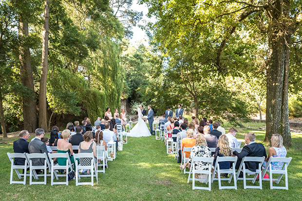 Wedding Ceremony at Holden Manz Wine Estate Wedding Venue